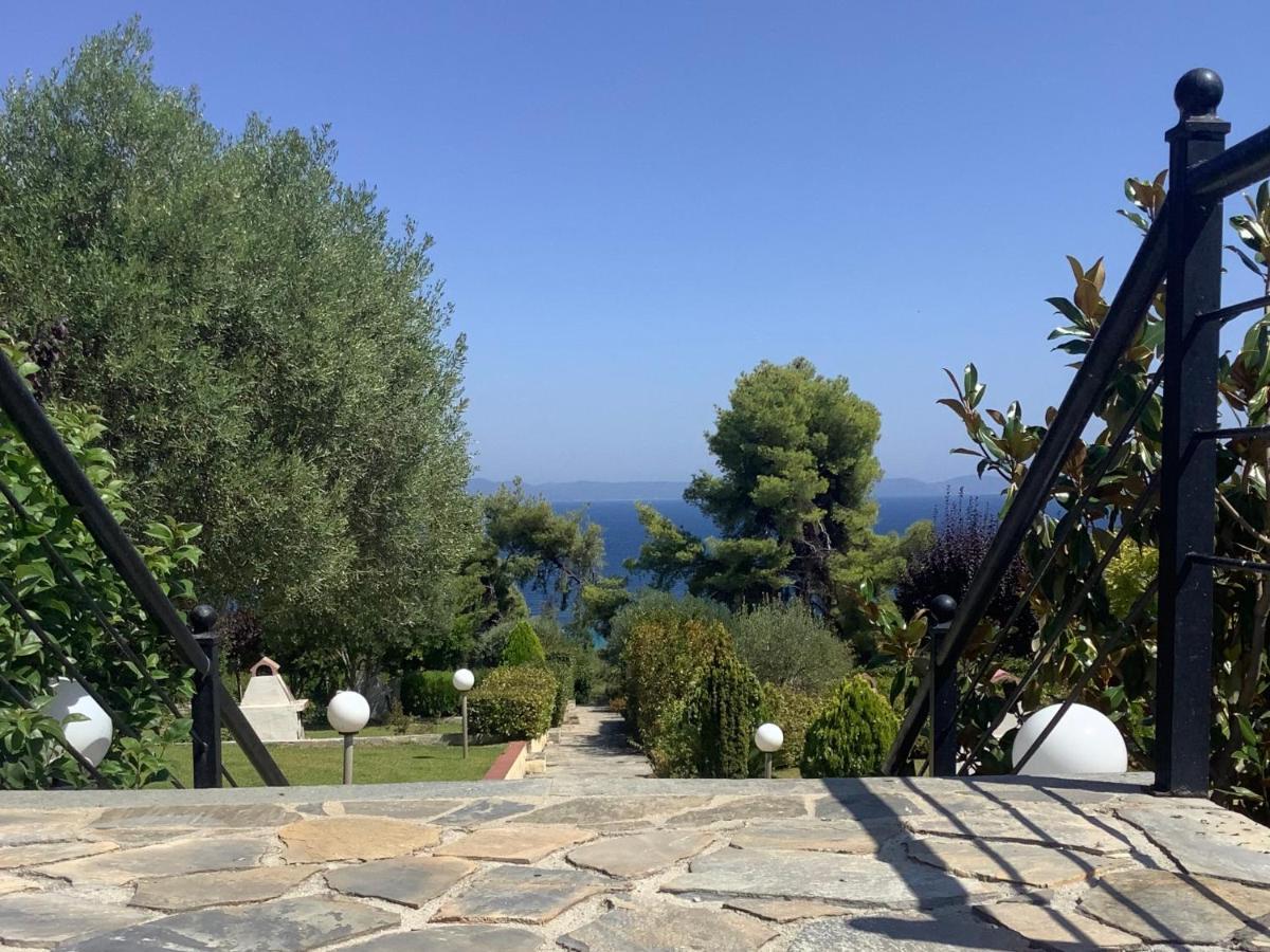 Amazing Villa With Views Sea In Paliouri Exterior foto