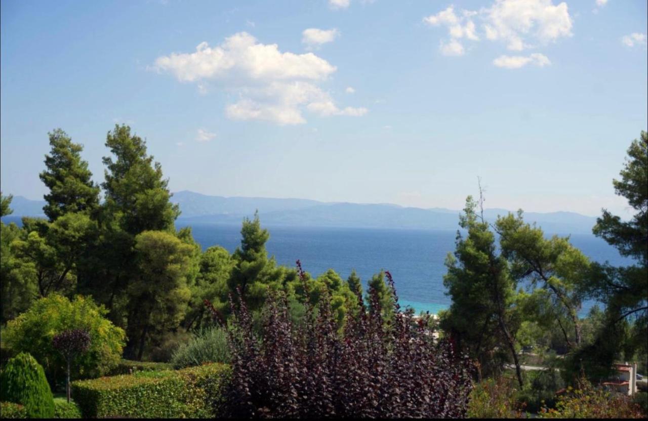 Amazing Villa With Views Sea In Paliouri Exterior foto