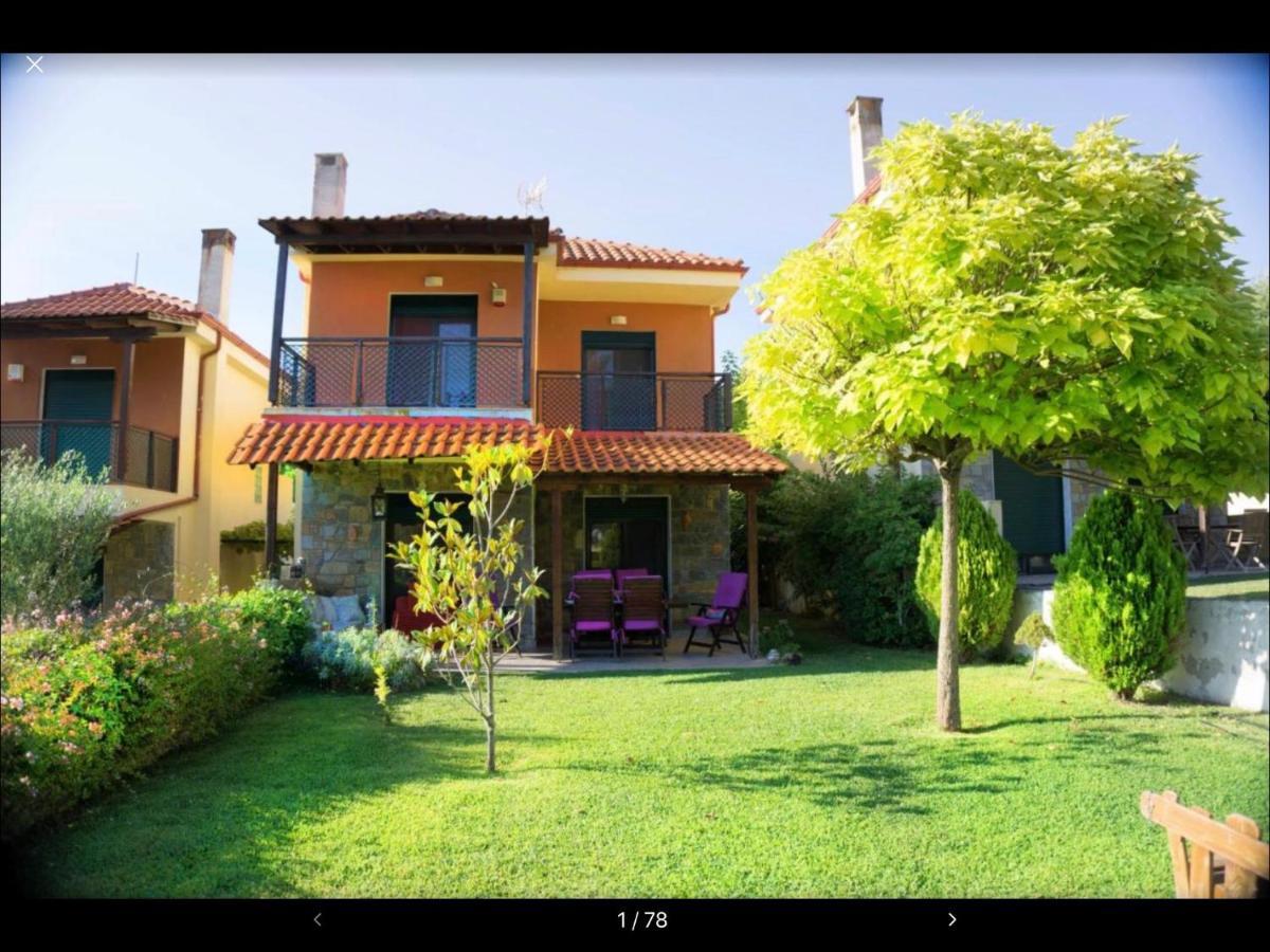 Amazing Villa With Views Sea In Paliouri Exterior foto