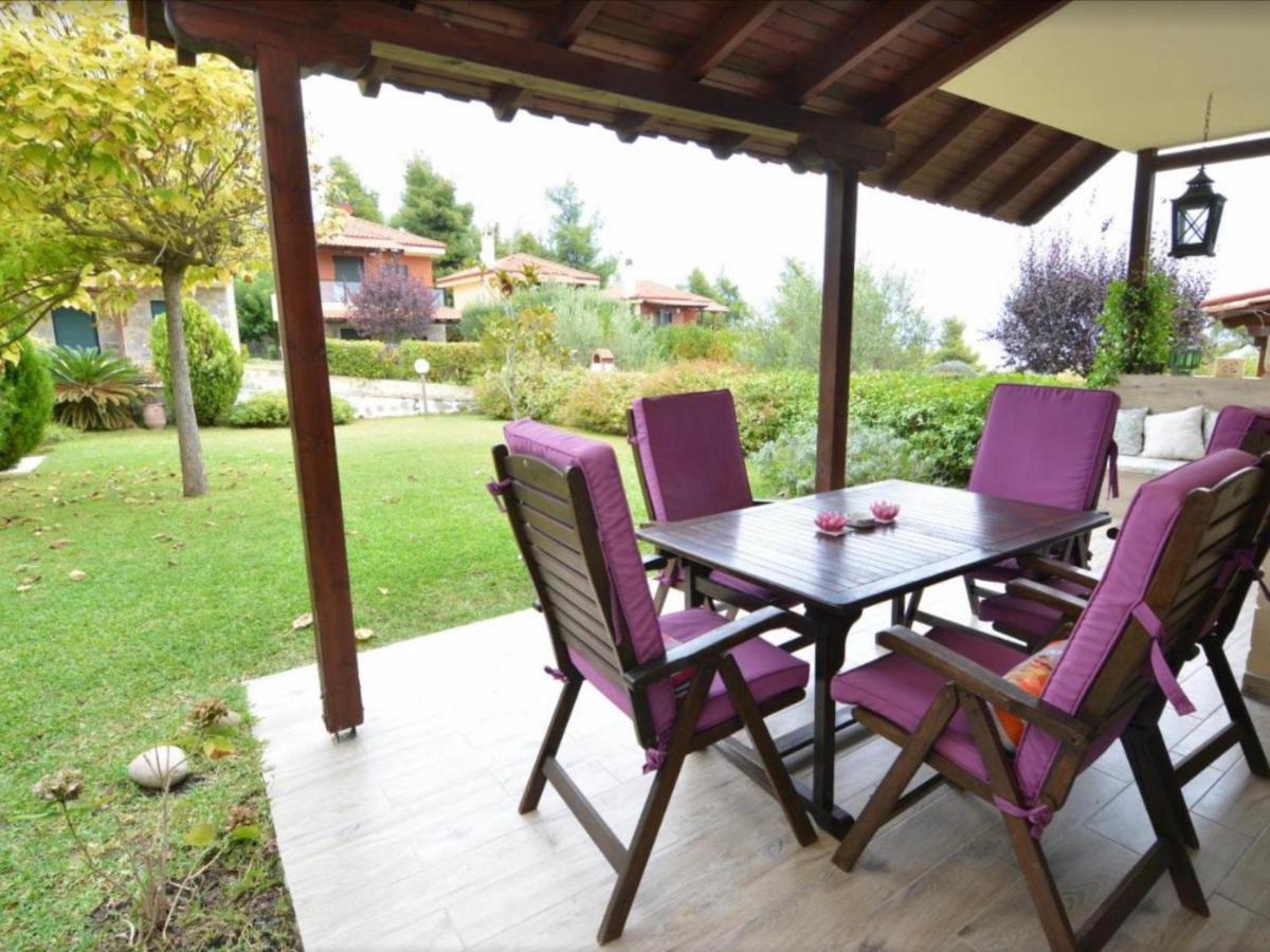 Amazing Villa With Views Sea In Paliouri Exterior foto