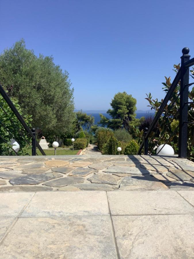 Amazing Villa With Views Sea In Paliouri Exterior foto
