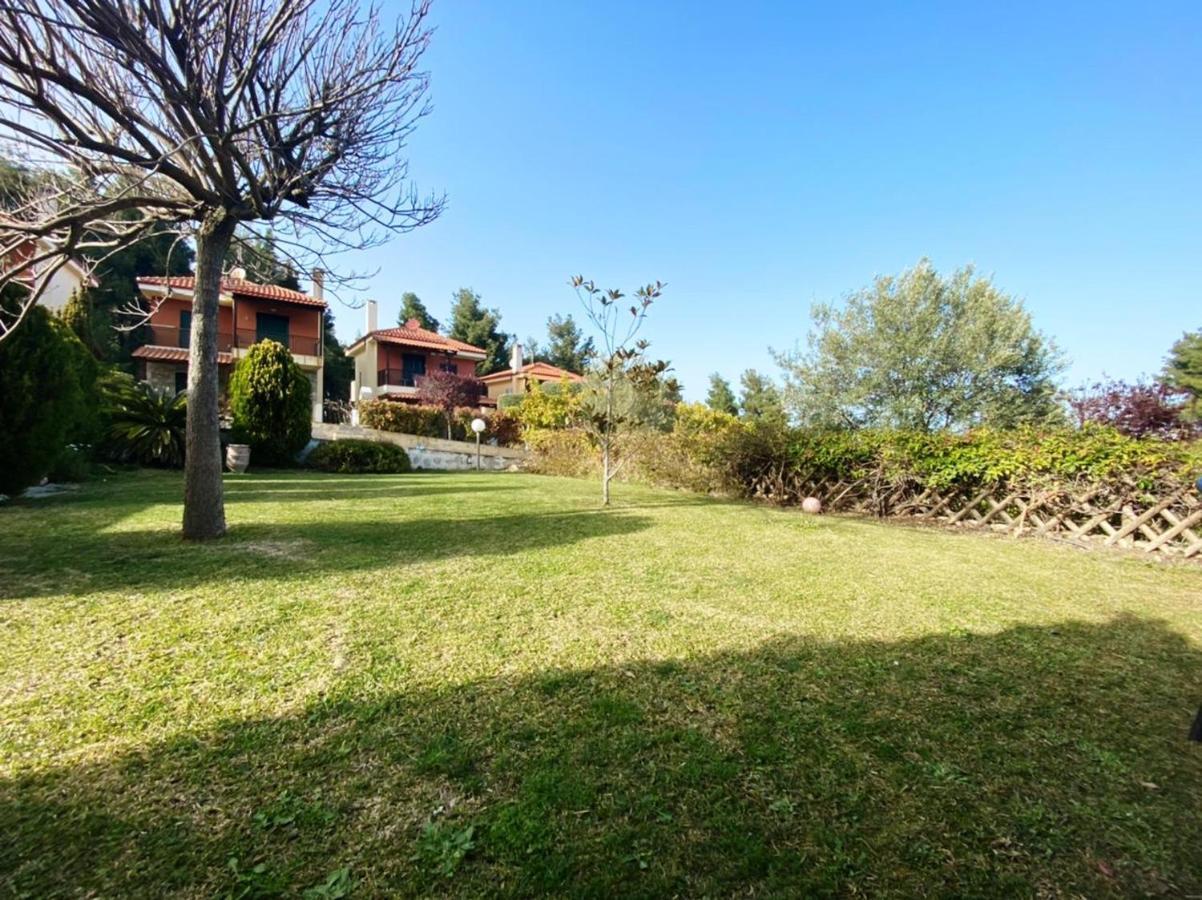 Amazing Villa With Views Sea In Paliouri Exterior foto