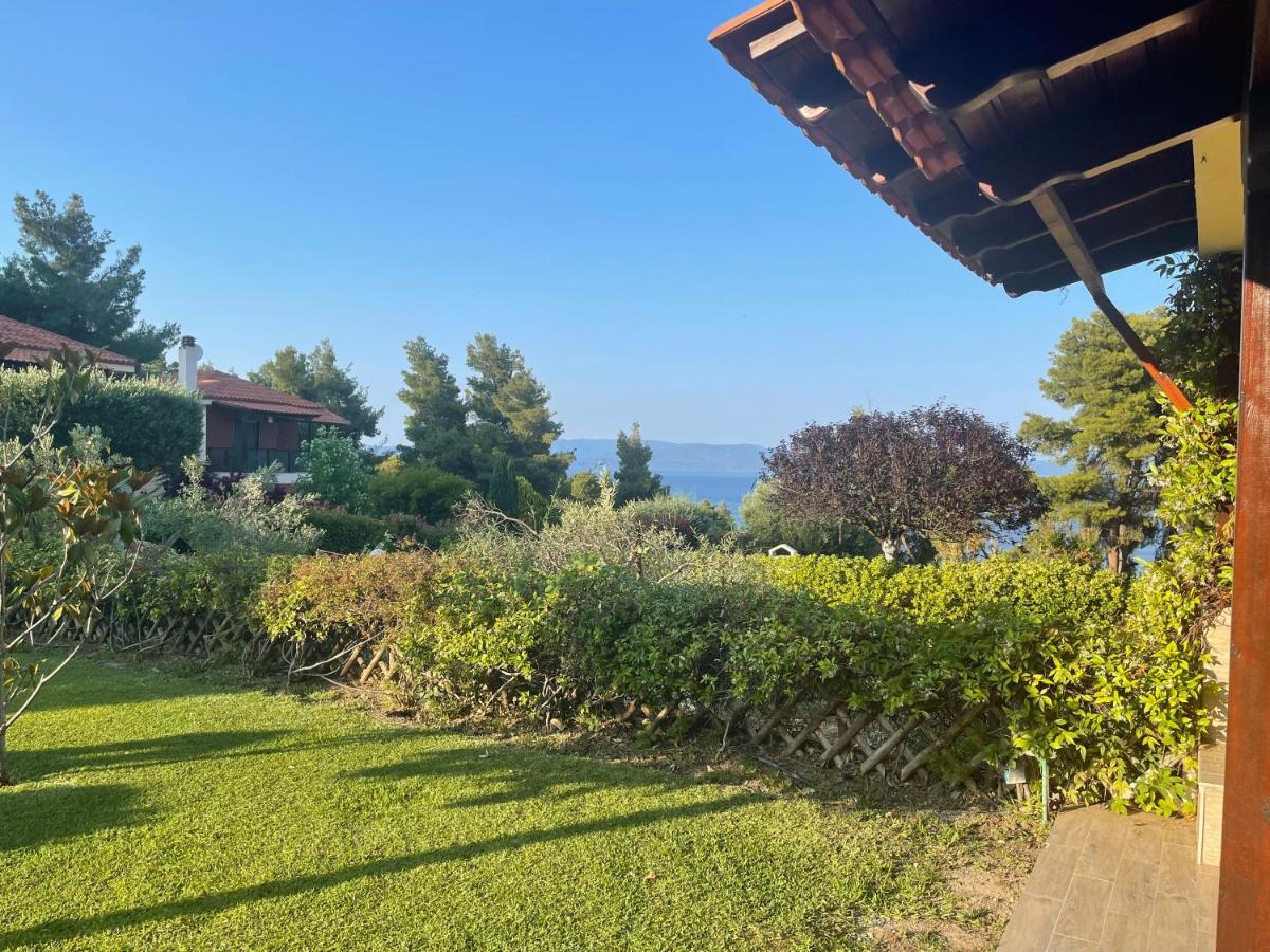 Amazing Villa With Views Sea In Paliouri Exterior foto